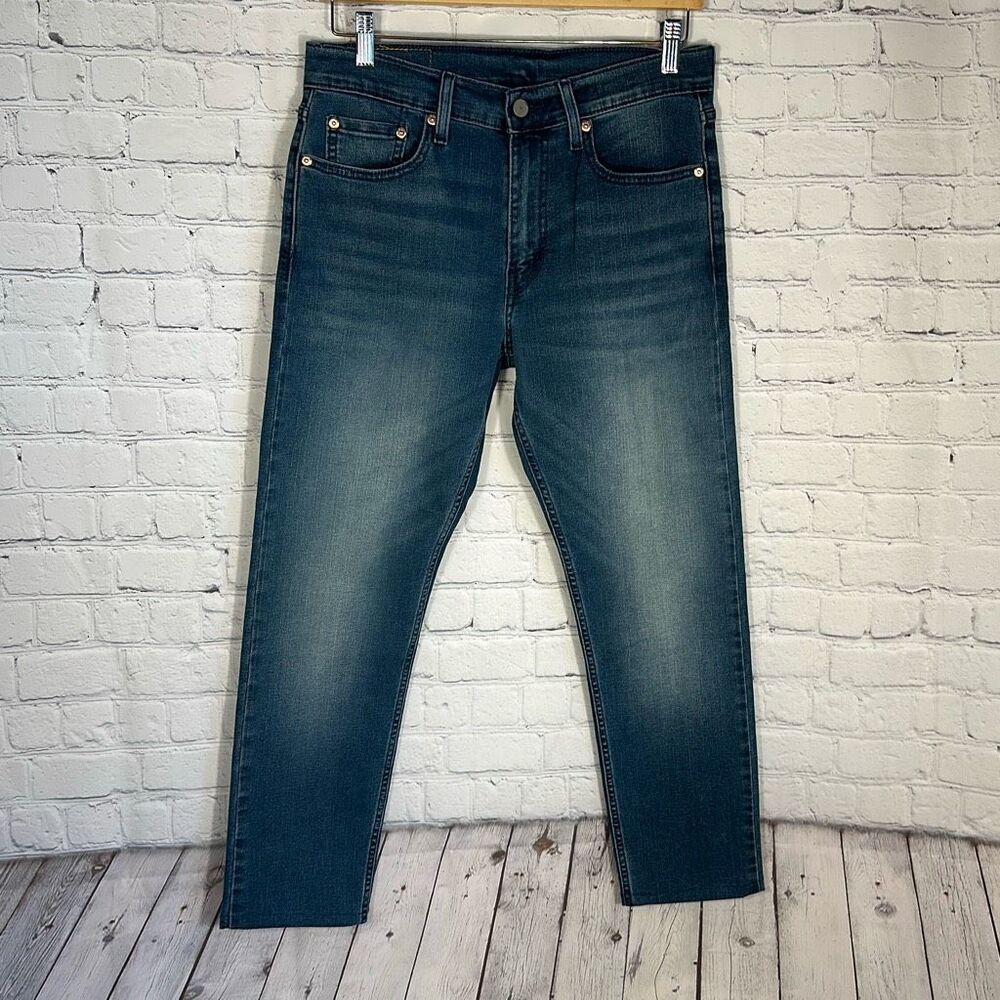 Levi’s 512 Mens Slim Taper Jeans Denim  size W30 x L26 ALTERED Style A1854‎